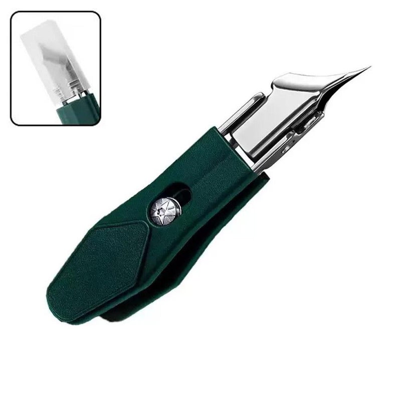 Single nail clipper, cuticle clipper, ingrown nail clipper, angled pedicure tool, eagle beak nail clipper